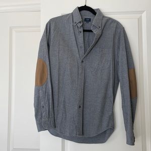 Men’s gray button down
